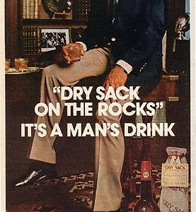 Frank Gifford Williams & Humber Dry Sack Sherry Ad 1975