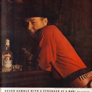George Gobel Smirnoff Vodka Ad 1962