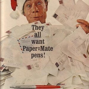 Joe E Brown PaperMate Pens Ad 1961