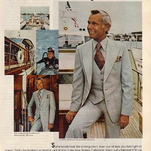 Johnny Carson Apparel Ad 1977