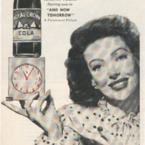 Loretta Young RC Cola Ad 1944