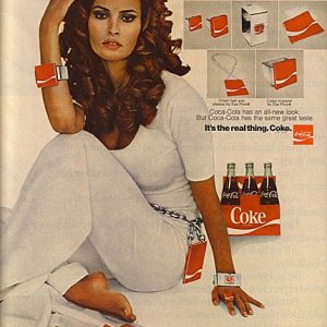 Raquel Welch Coke Ad 1970