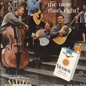 The Brothers Four Viceroy Cigarettes Ad 1963