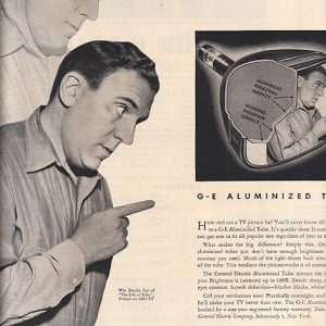 William Bendix General Electric Television Ad 1953