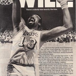 Wilt Chamberlain Equitable Life Assurance Company Ad 1973