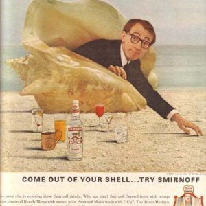 Woody Allen Smirnoff Vodka Ad 1966