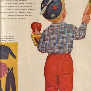 Blue Bell Children's Clothing Ad 1954