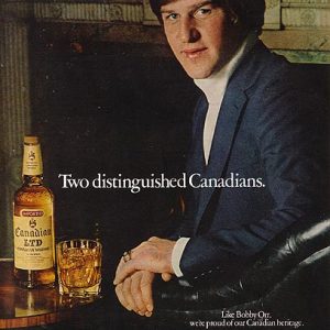 Bobby Orr Canadian LTD Whiskey Ad 1979