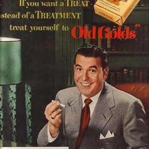 Dennis James Old Gold Cigarettes Ad 1951