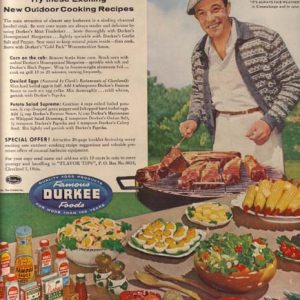 Gene Kelly Durkee Foods Ad 1955