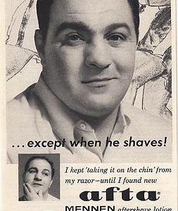 Rocky Marciano Mennen After Shave Lotion Ad 1963