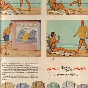 Arrow Shirts Ad 1949