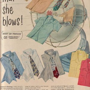 Arrow Shirts Ad 1950