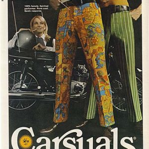 Campus Pants Men's Clothing Ad 1970
