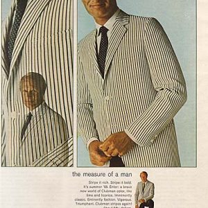 Clubman Men's Clothing Ad 1968