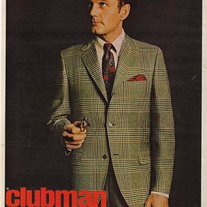 Clubman Men's Clothing Ad October 1968