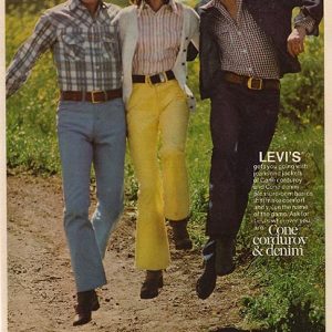 Cone Fabrics Men's Clothing Ad 1974