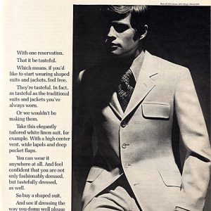 Cricketeer Men's Clothing Ad 1970