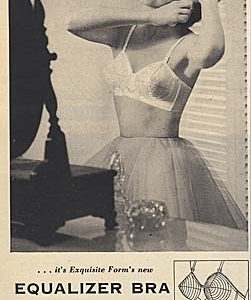 Exquisite Form Bra Ad 1952
