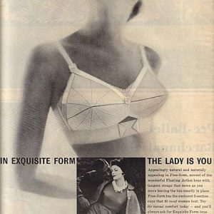 Exquisite Form Bra Ad 1957