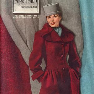 Forstmann Coats Women's Clothing Ad 1946