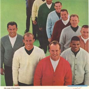 Jantzen Sweaters Men’s Clothing Ad 1964