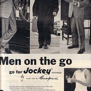 Jockey Underwear Men’s Clothing Ad 1956