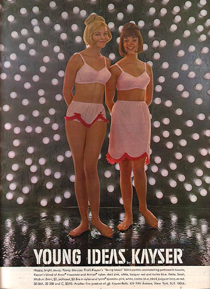 Lollipops Panties Magazine Print Ad Vintage 1962 Clothing Underwear Women  Girls
