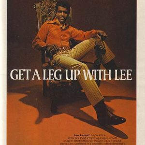 Lee Pants Men’s Clothing Ad 1970