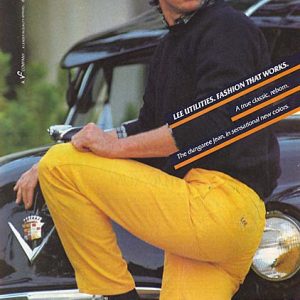 Lee Pants Men’s Clothing Ad 1986