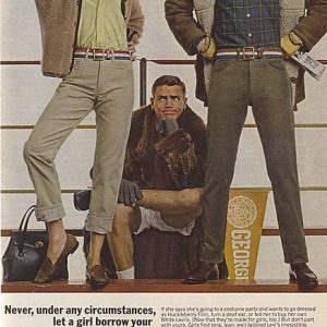 Levi's Pants Men’s Clothing Ad 1965