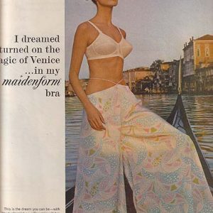 Maidenform Bra Ad 1966