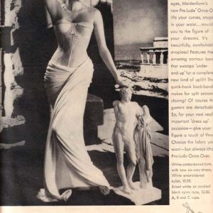 Maidenform Bra Ad April 1956