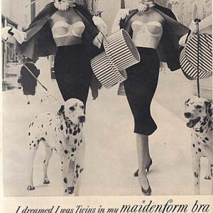 Maidenform Bra Ad June 1956