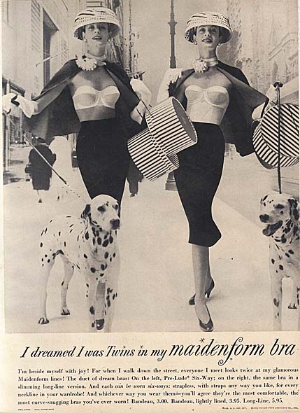 Maidenform Bra Ad June 1956 - Vintage Ads and Stuff