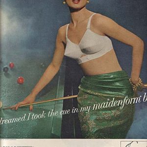 Maidenform Bra Ad November 1963