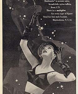 Maidenform Bra Ad October 1952