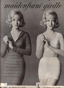 Maidenform Bra & Girdle Ad March 1961 - Vintage Ads and Stuff