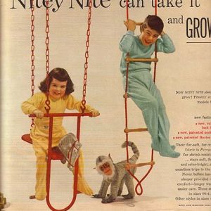 Nitey Nite Children’s Clothing Ad 1954