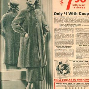 Northmoor Coats Women's Clothing Ad 1936