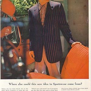 Palm Beach Men’s Clothing Ad 1955