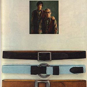 Paris Belts Ad 1970