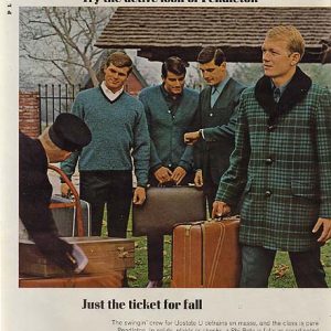 Pendleton Men’s Clothing Ad 1966