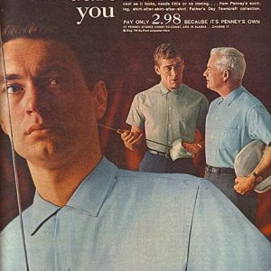 Penney's Shirts Men’s Clothing Ad 1963