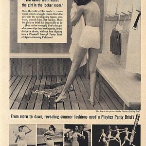 Playtex Panty Brief Ad 1956