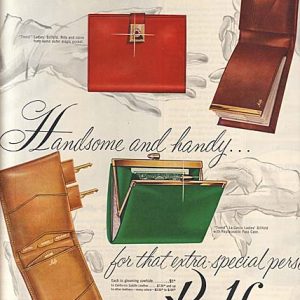 Rolf's Billfolds Ad 1954