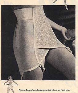 Sarong Girdle Ad 1953