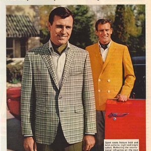 Society Brand Men’s Clothing Ad 1968