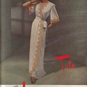 Tula Lingerie Ad 1947
