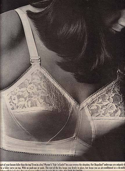 Original Print Ad 1951 WARNER'S Bras Foundation Peta-Cup Pattern Underwear